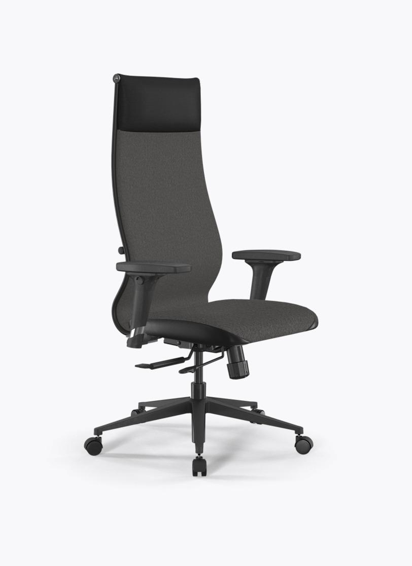 ergolux office high dark gray black