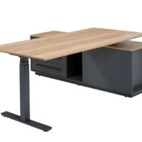 Ergolux credenza dvižna miza