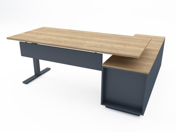 Ergolux credenza antracit